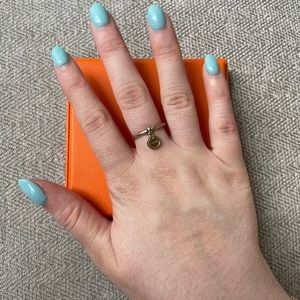 Pandora Loved You Silver and 18k Gold Ring